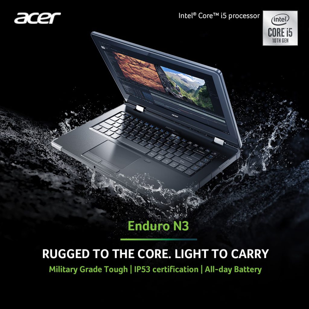 Taiwan’s Acer Launches ‘Military Standard’ Enduro Laptop In India