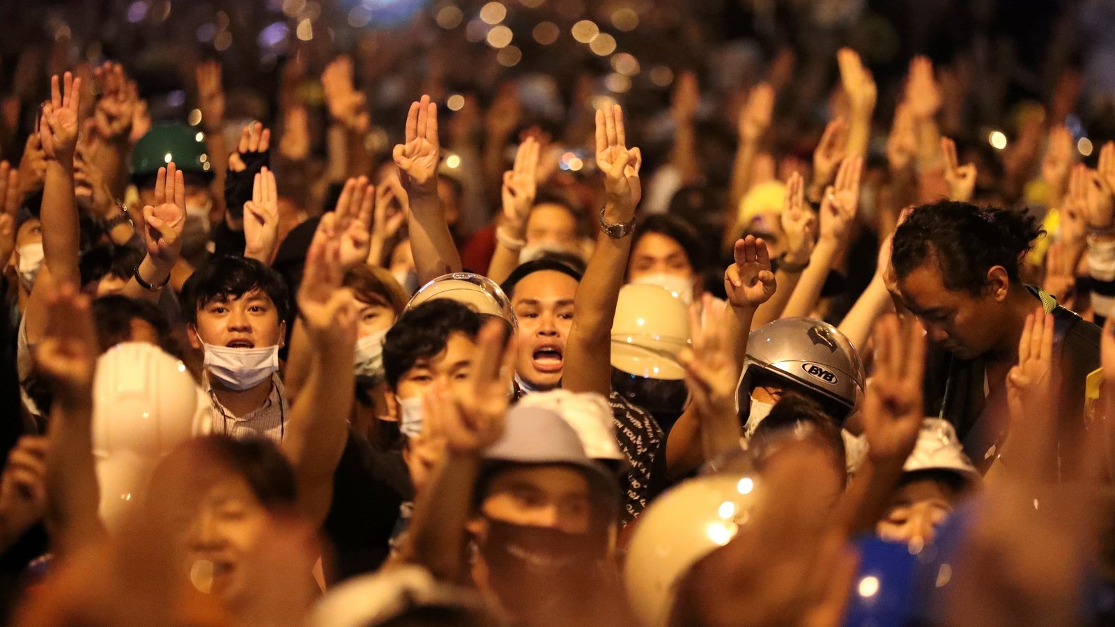Thai Protests Turn Violent As Scores Injured In Bangkok