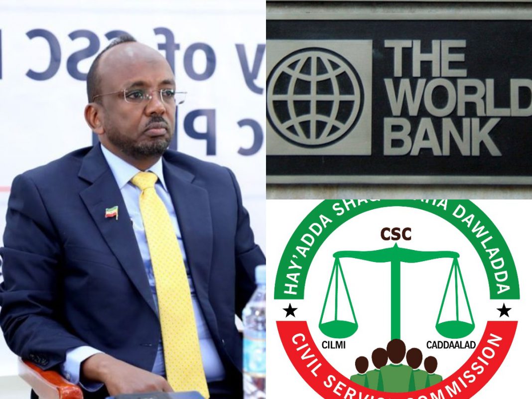 World Bank Restructures Somaliland Civil Service Project
