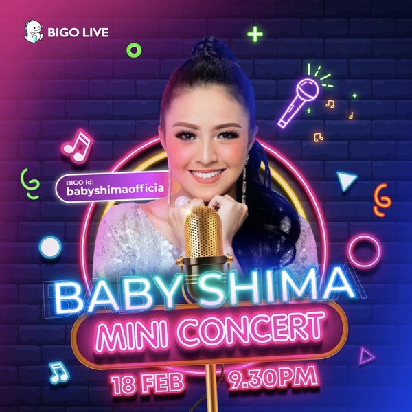 Baby Shima To Perform First Mini Concert on Bigo Live