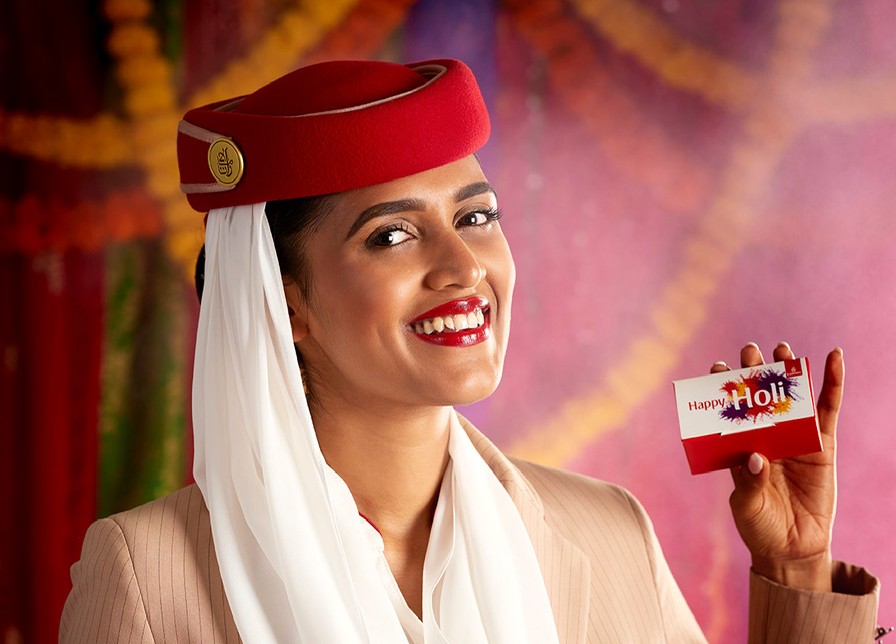 Emirates Offering Festive Treats For Holi Travellers In India