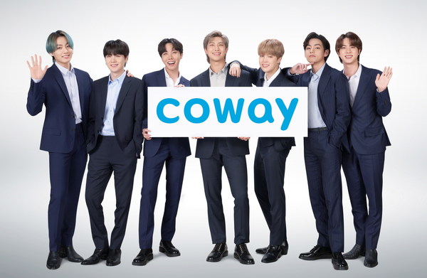 Korean Group BTS To Serve As New Brand Ambassador For Coway