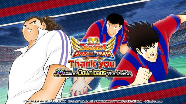 “Captain Tsubasa: Dream Team” Celebrates 35 Million Downloads