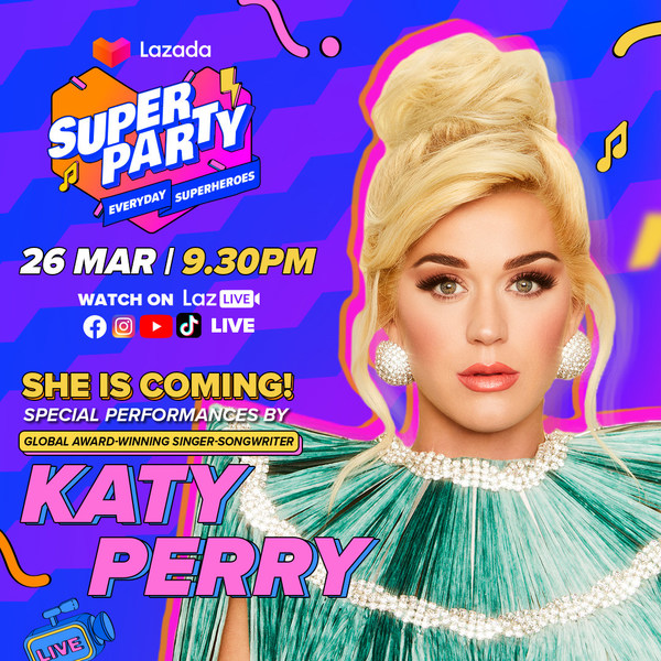 Katy Perry & NCT Dream To Headline Lazada 9th Birthday Celebrations