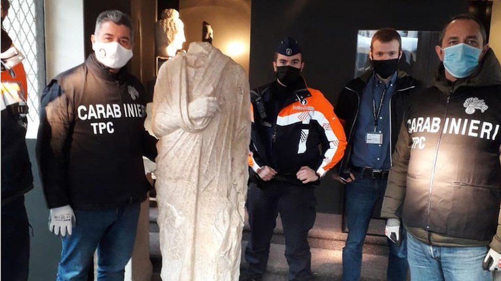 Stolen 2000 Year Old Roman Statue Recovered – In Belgium