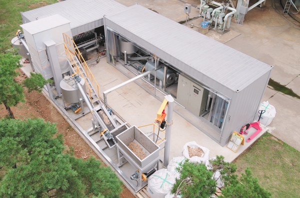 From Green Waste To Biofuel With Hybrid Hydrothermal Carbonization