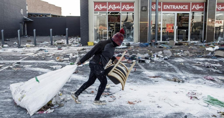South African government plans troop surge to curb unrest