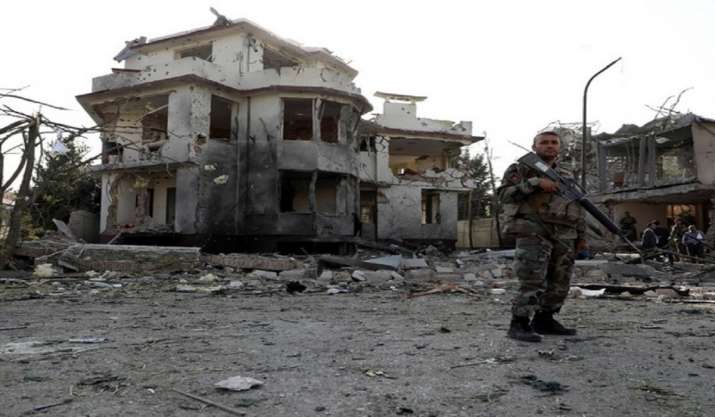 Bombing at the house of Afghan defence minister in Kabul