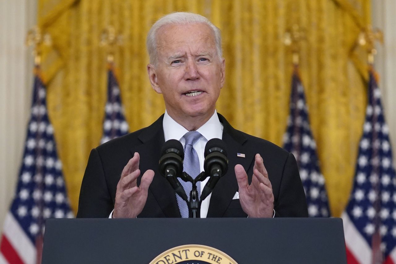 Biden stands “squarely” behind US exit from Afghanistan