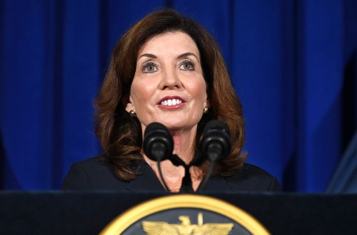 NY’s first ever female governor takes up huge challenges