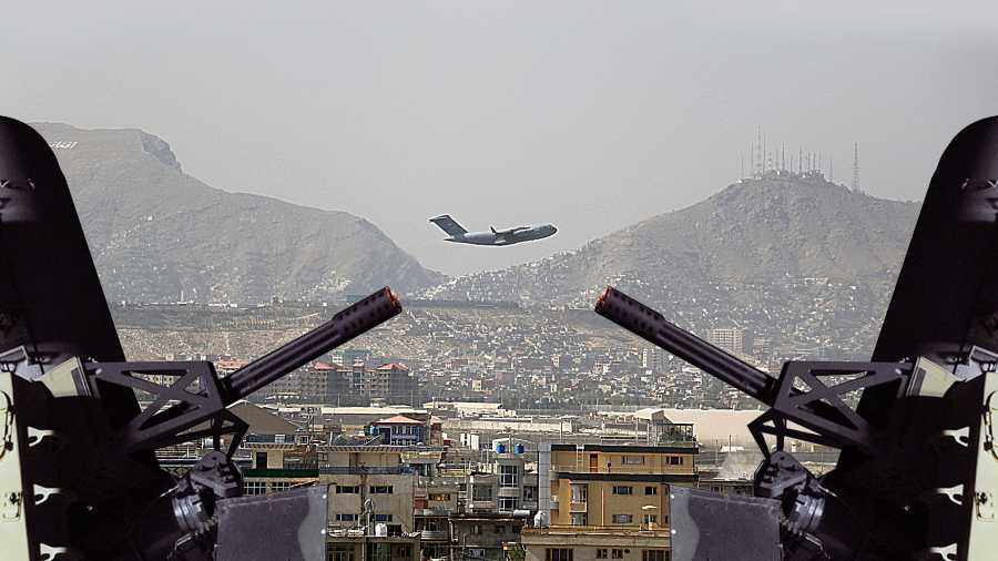 Drone strike in Kabul killed 10, says US
