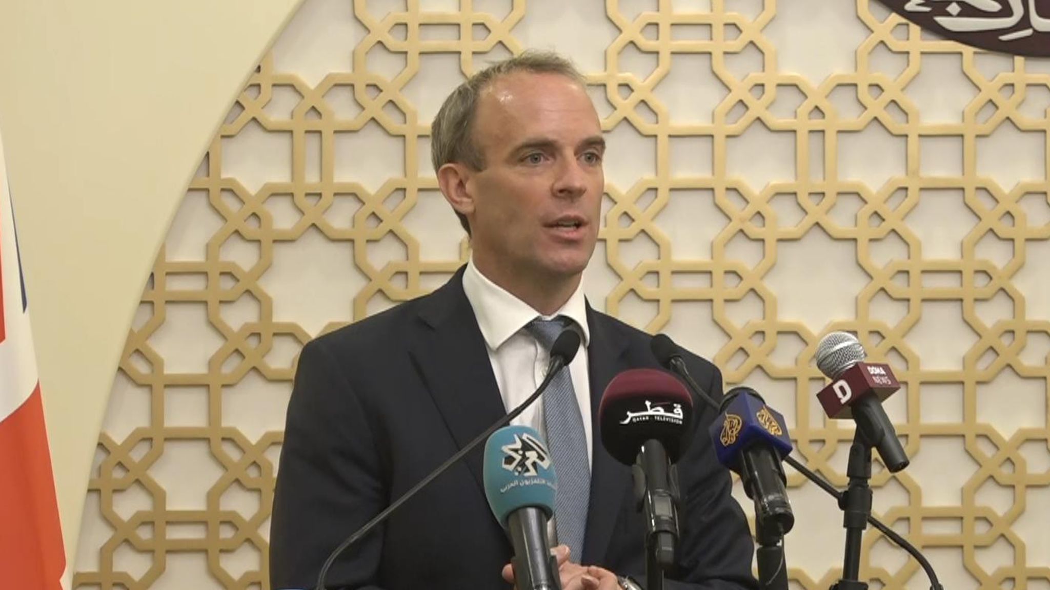 Raab says UK must discuss with Taliban on evacuations
