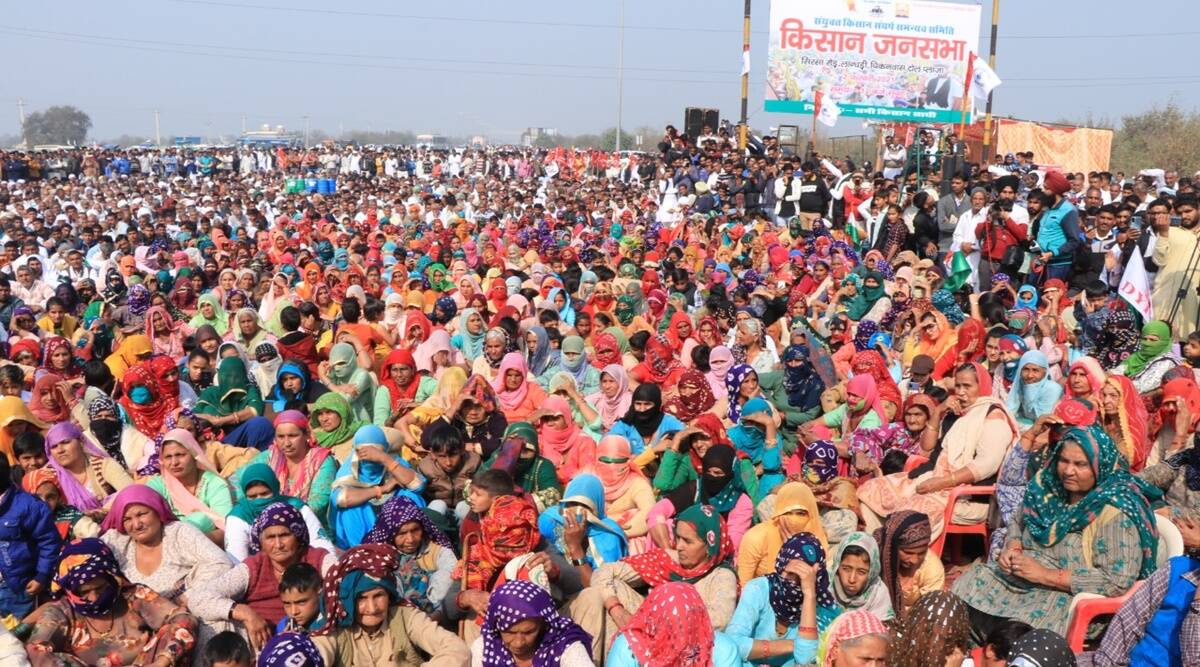 Thousands of Haryana farmers protest against new farm laws