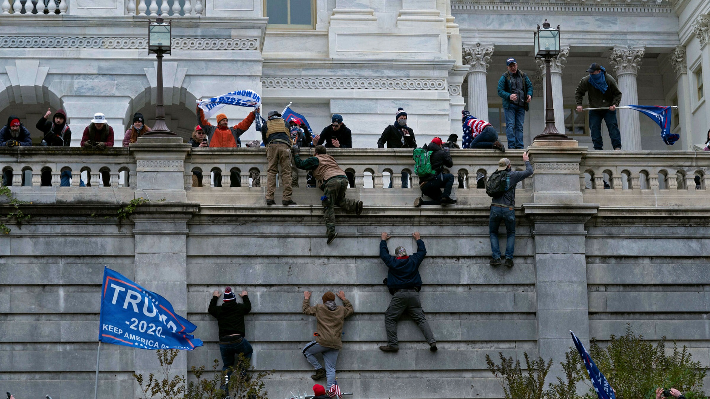 Biden helds Trump responsible for Capitol Riot