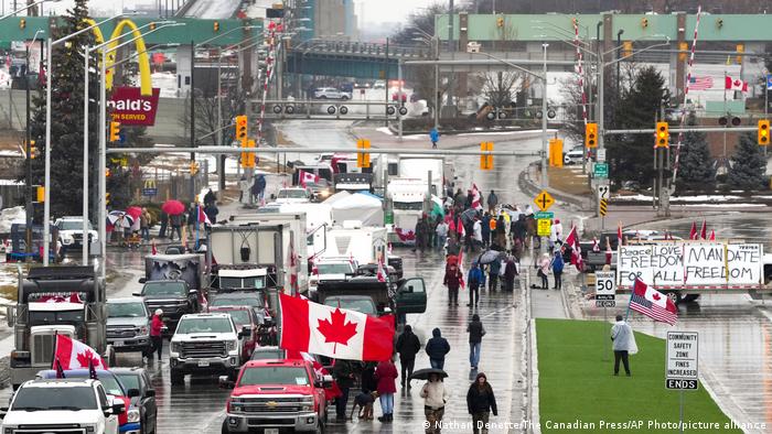 Canada court takes over the trucker blockade issue