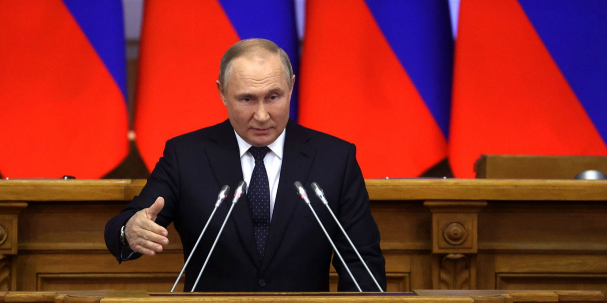 Putin warned against foreign intervention
