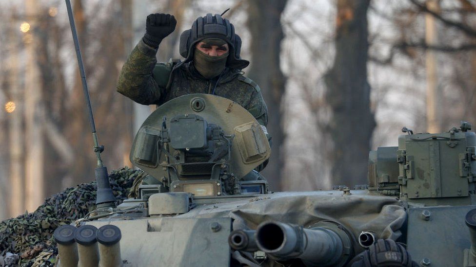 Russian forces now target the Donbas region