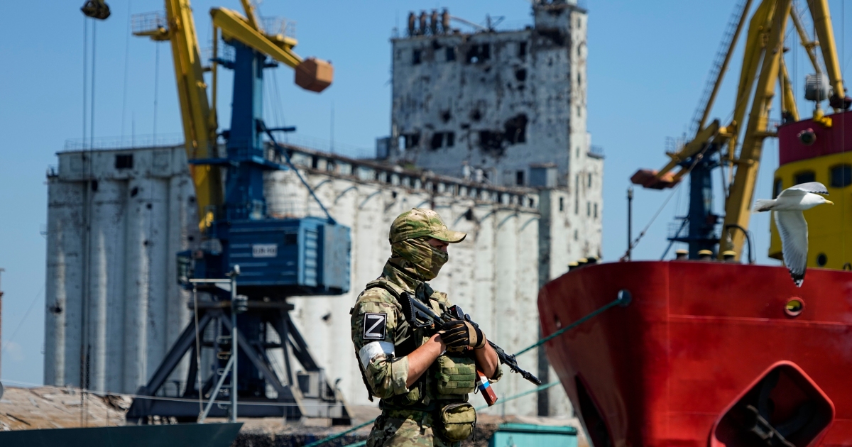Explosions shakes Ukrainian port after grain export deal