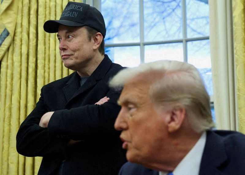Trump denies report of Musk being briefed on U.S. military plans for China