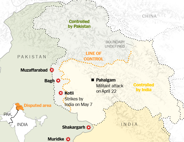 India strikes Pakistan after Kashmir Terror Attack under #OperationSindoor