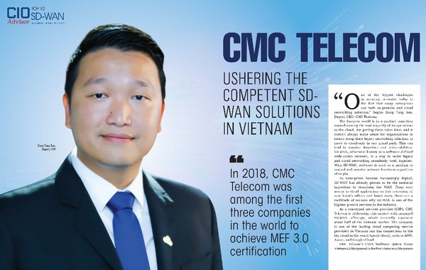 CMC Telecom among TOP Solution Providers in Asia Pacific