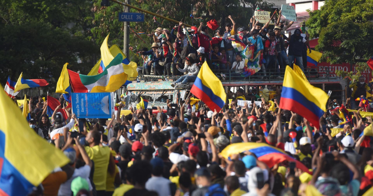 For the Colombia protest, Duque sends military to Cali