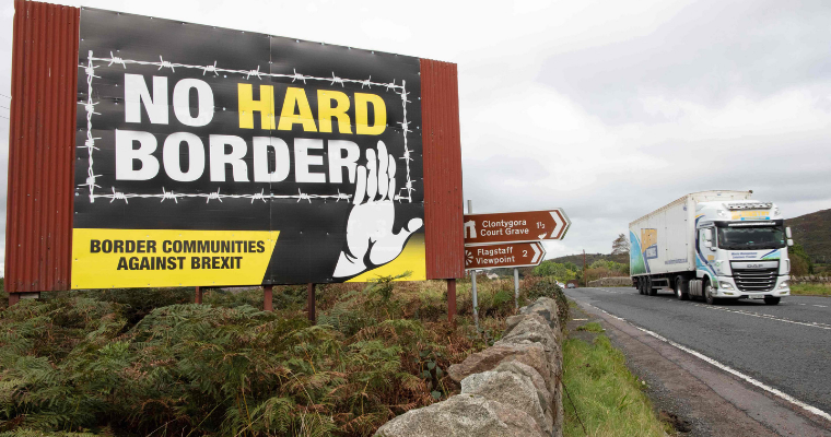 UK and EU are looking for the avoidance of the trade war over the Northern Ireland border checks