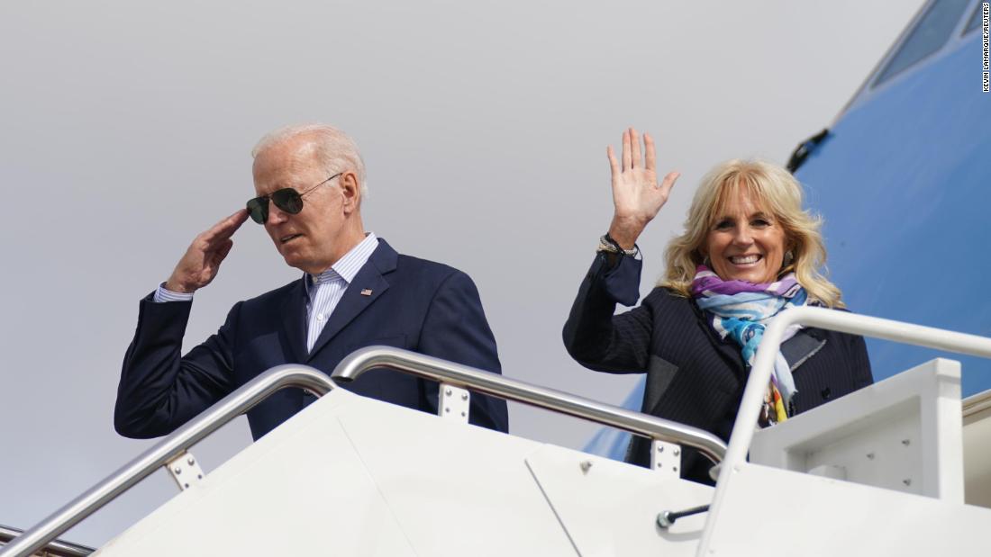 Joe Biden arrives in Europe amid UN climate summit