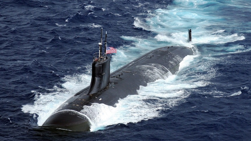 US nuclear submarine hit by unidentified object