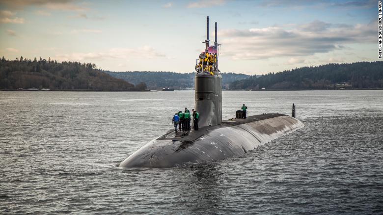 US naval force dismisses 3 members of a crashed nuclear submarine