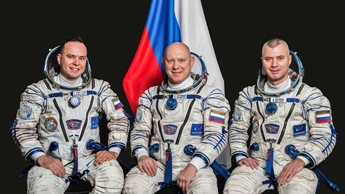 Russian Cosmonauts aboard international space station