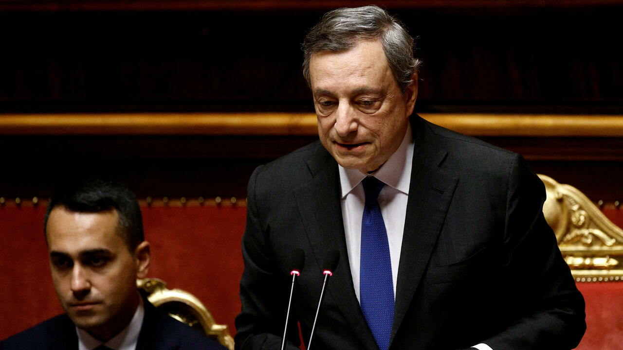 Italy PM calls for a new pact to save unity government