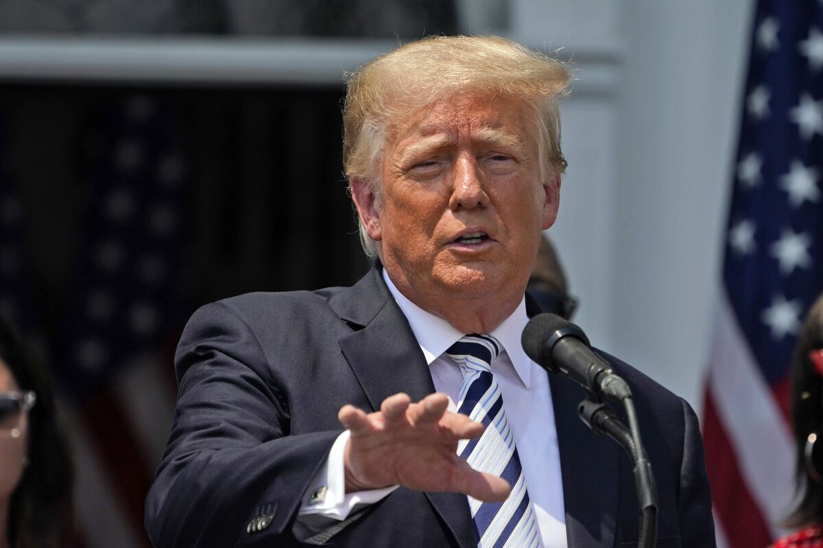 Ex-President Trump cannot run from the court now