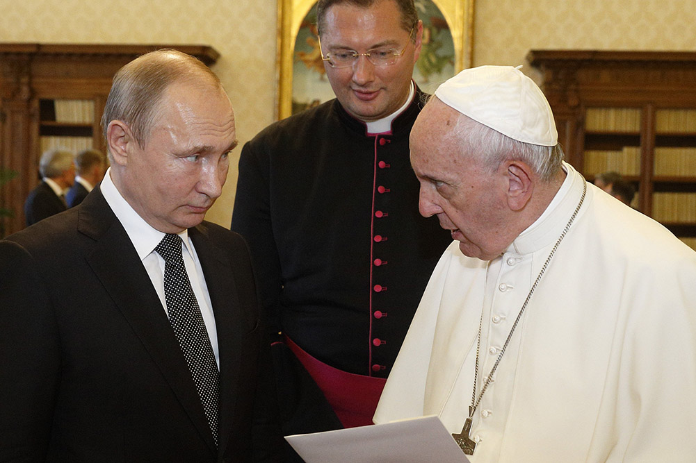 Russia commented on selective violence statement of Pope