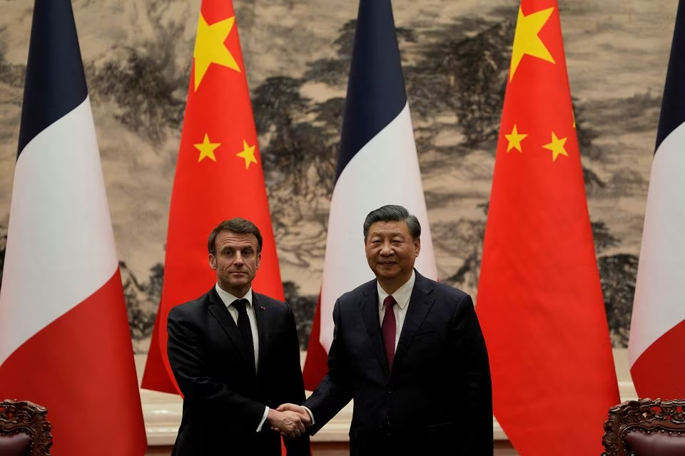 Taiwan officials ‘puzzled’ by French President Macron’s comments on US-China tensions