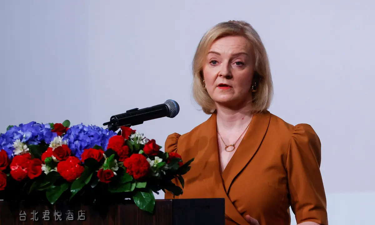 UK’s Liz Truss visits Taiwan, leaves Rishi Sunak in an awkward position
