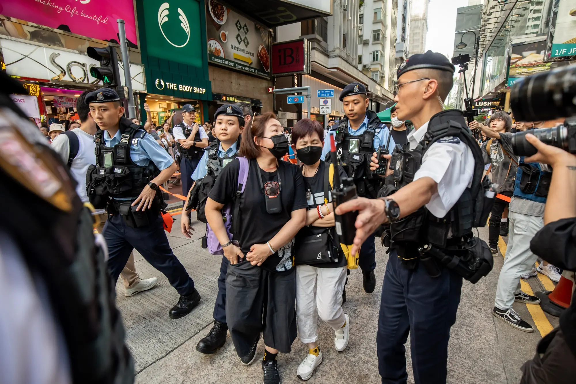 Hong Kong police detain 23 on Tiananmen crackdown’s 34th anniversary