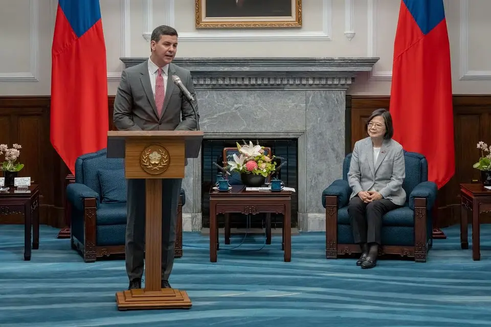 Paraguay President-elect visits Taiwan to meet his ‘old friend’ Tsai