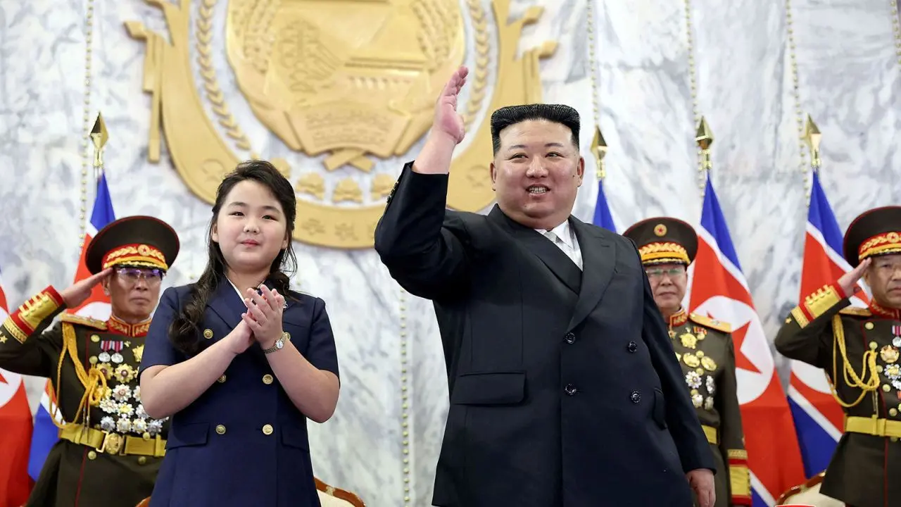 Kim Jong Un celebrates North Korea’s 75th anniversary with Chinese and Russian delegates