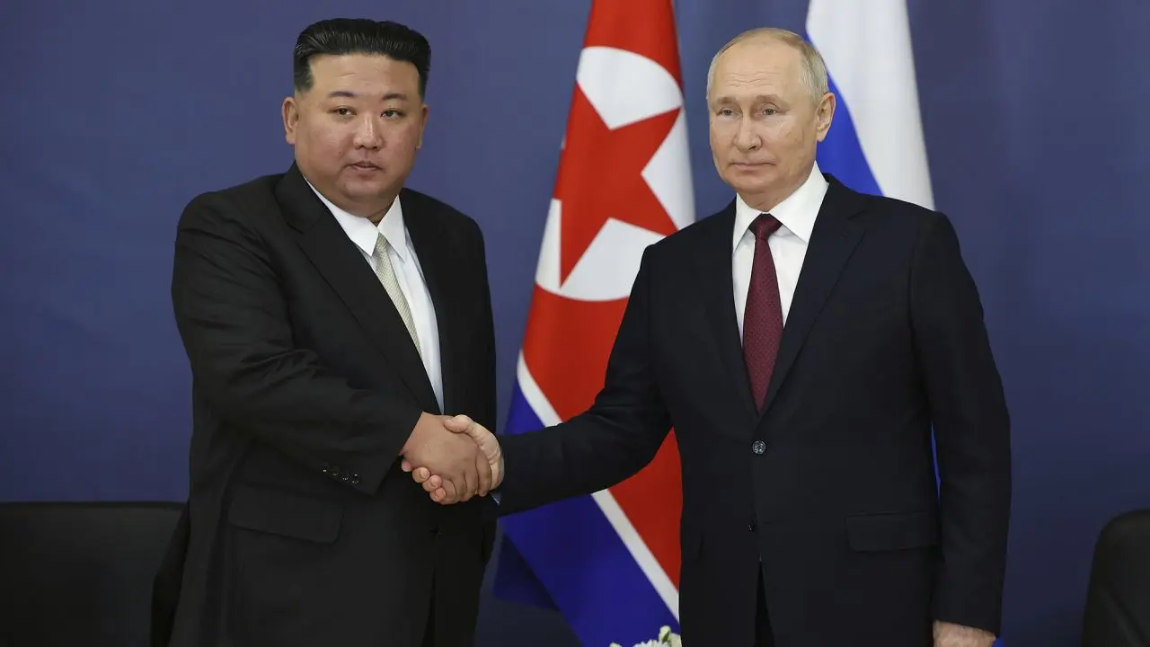 North Korea’s Kim Jong Un pledges full support for Putin and Russia