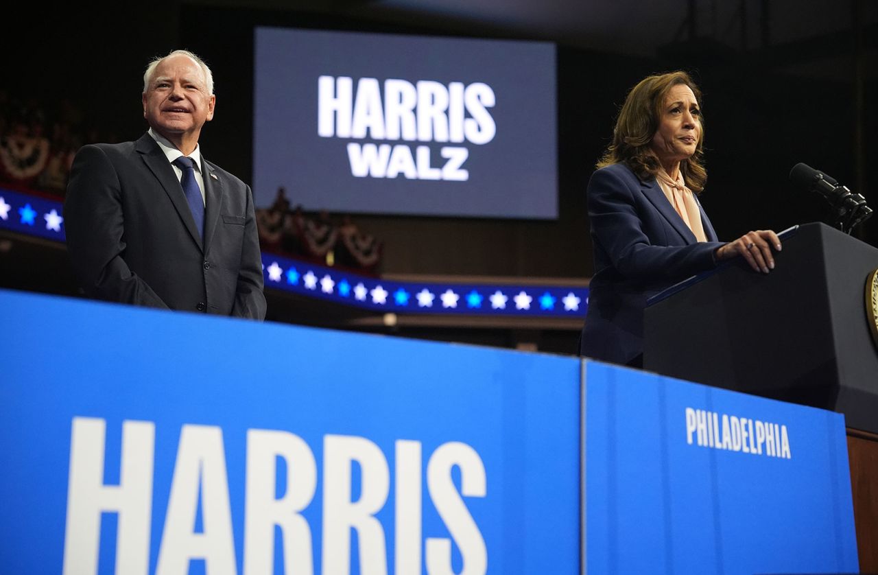 Kamala Harris picks Tim Walz as her VP pick for 2024 US elections