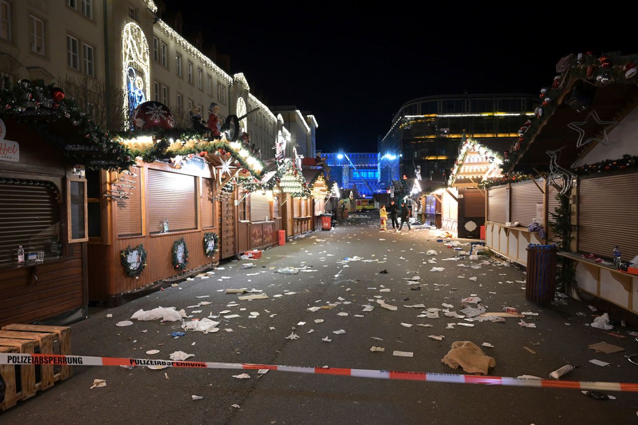 Five dead, over 200 injured in Christmas market attack in Germany’s Magdeburg