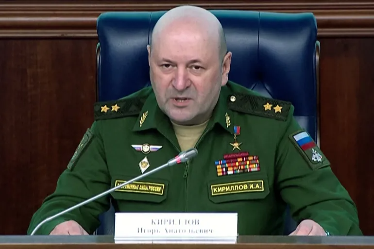 Chief of Russia’s nuclear protection forces killed in Moscow bombing