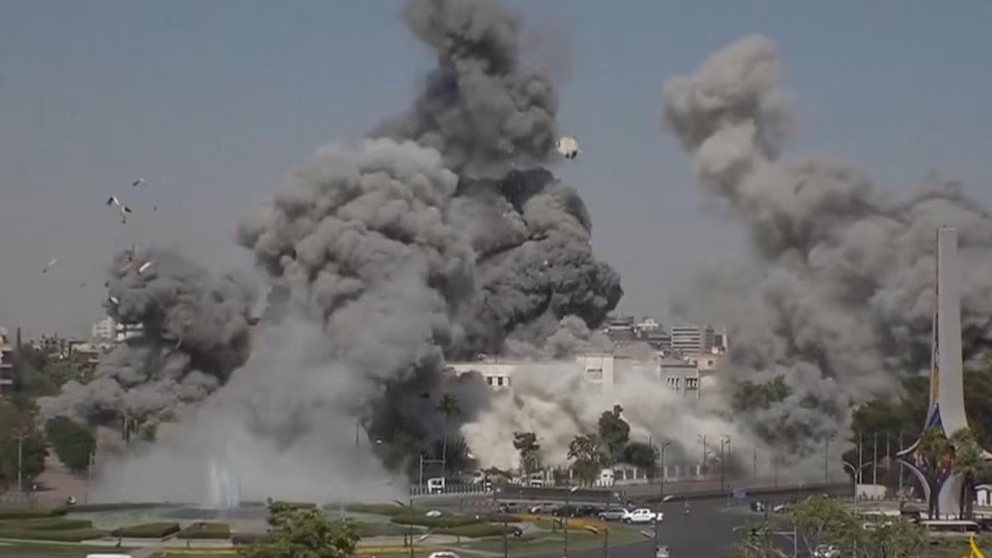 Israeli airstrikes hit Damascus as clashes in Syria’s South leave hundreds dead