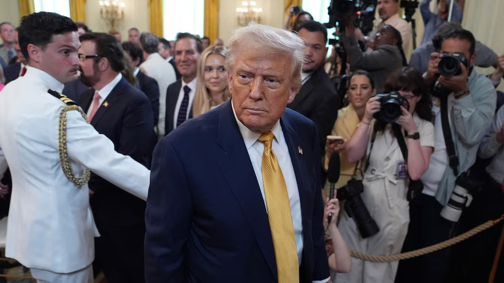 US President Trump briefed by Attorney General that his name was in Epstein files